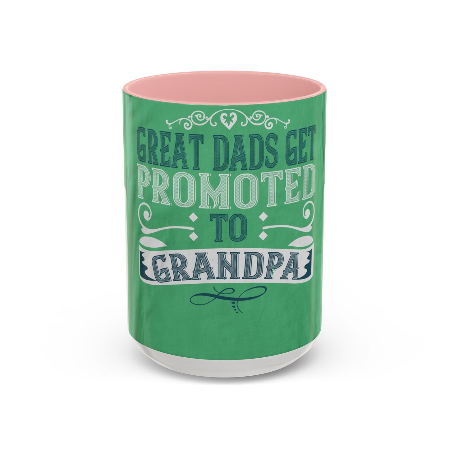 Great dads get promoted to grandpa-02 — Accent Mug 11/15oz