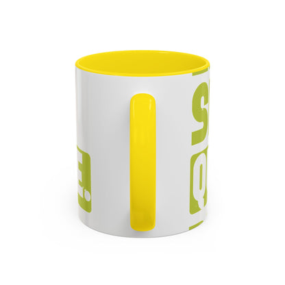 eat sleep quarantine repeat-01 — Accent Mug 11/15oz