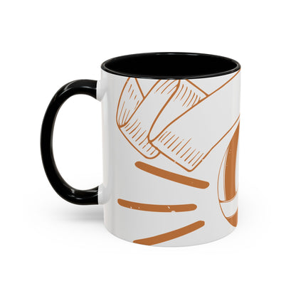 Volleyball Invented by men, perfected by women-01 — Accent Mug 11/15oz