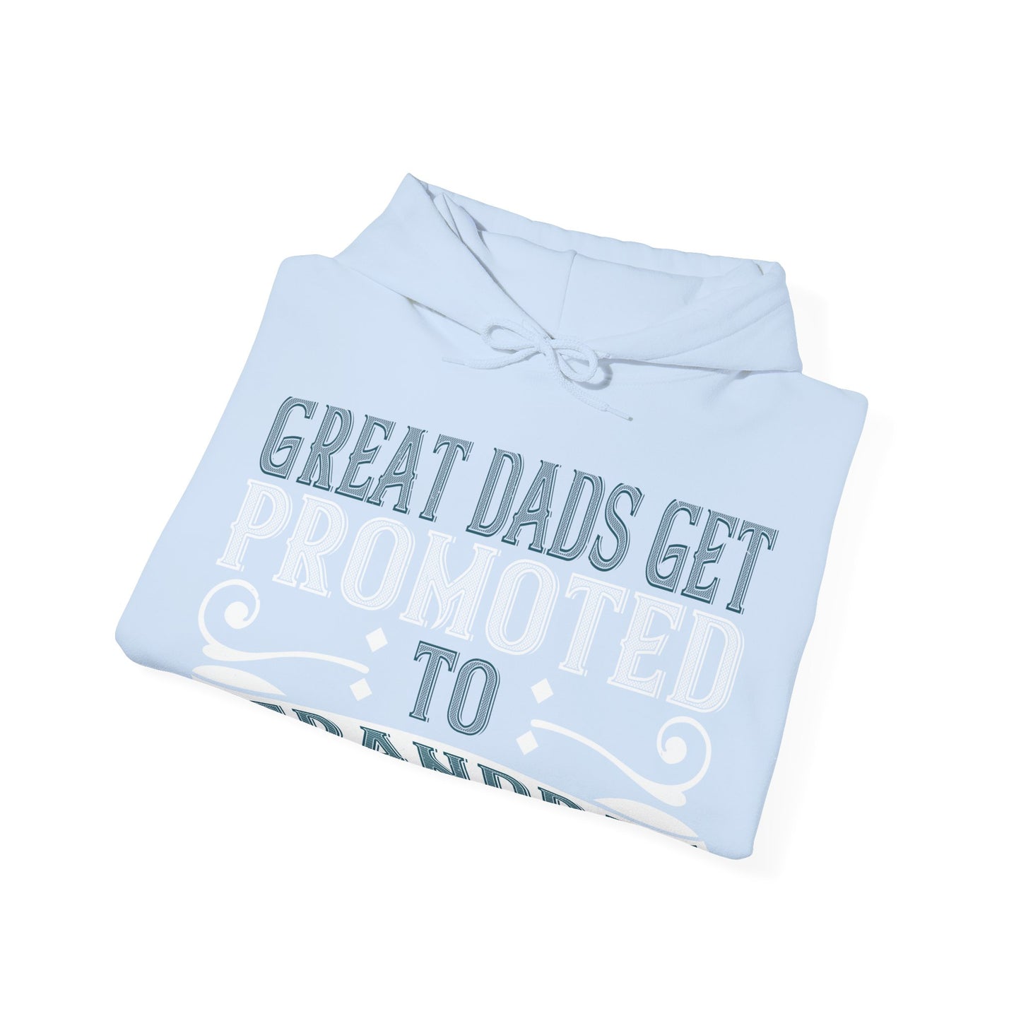 Great dads get promoted to grandpa-2 — Unisex Heavy Blend Hoodie (G18500)