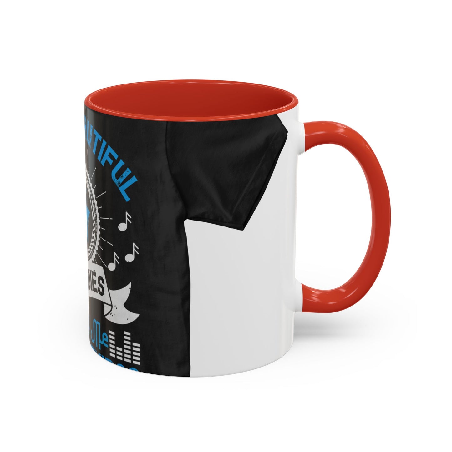 I like beautiful melodies telling me terrible things — Accent Mug 11/15oz