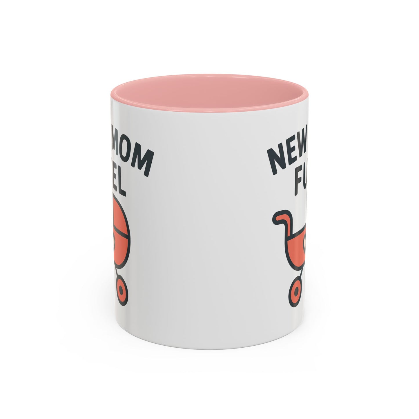New Mom Fuel Coffee Mug - Cute Mom Gift, Ceramic Coffee Cup, Mommy Essentials, Baby Shower Gift, Parent Life Mug