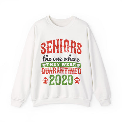 seniors the one where they were quarantined 2020-01 — Unisex Heavy Blend Crewneck (G18000)