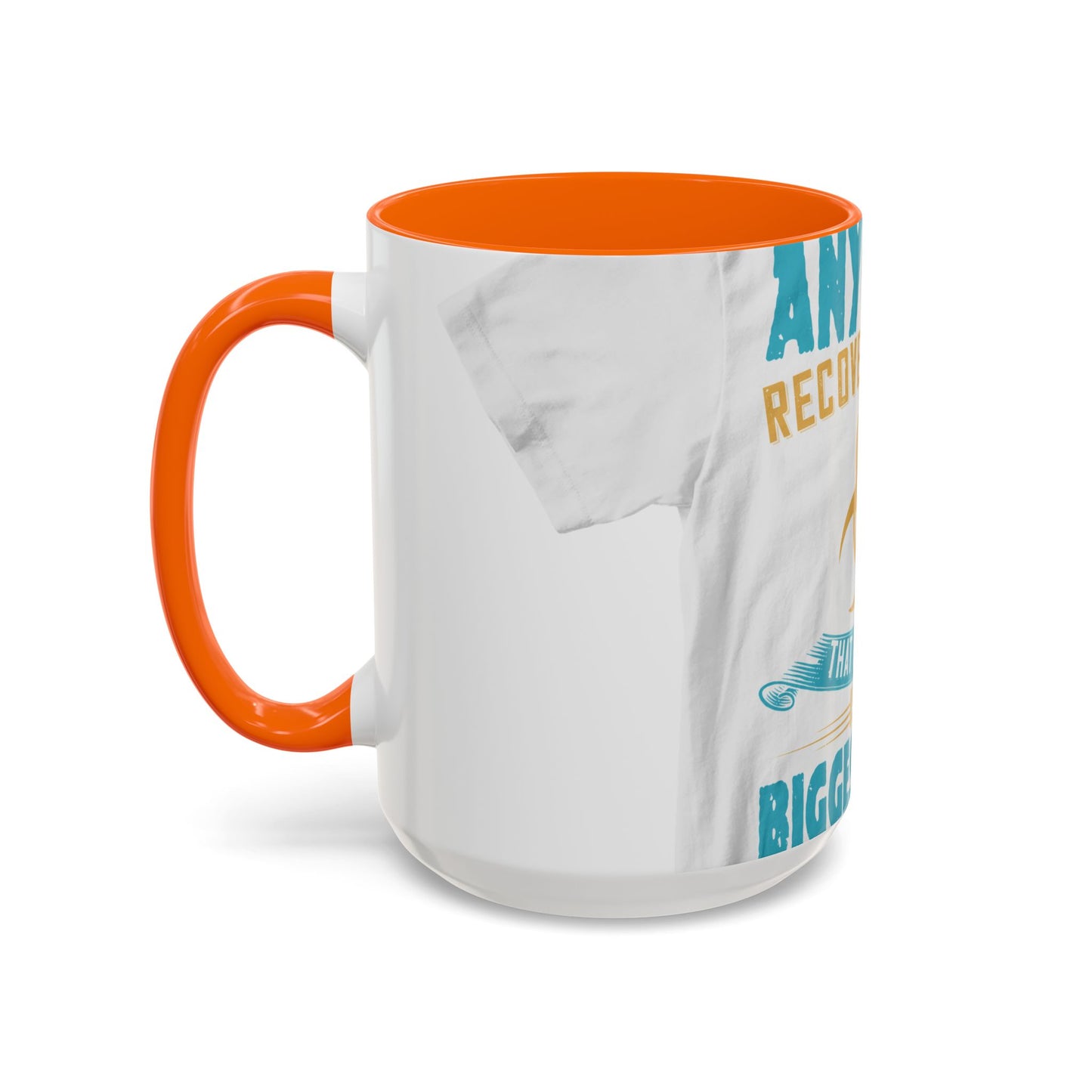 Anyone in recovery knows that isolation is the biggest enemy — Accent Mug 11/15oz