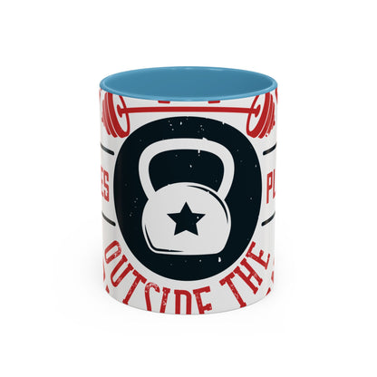 All progress takes place outside the comfort zone-01 — Accent Mug 11/15oz