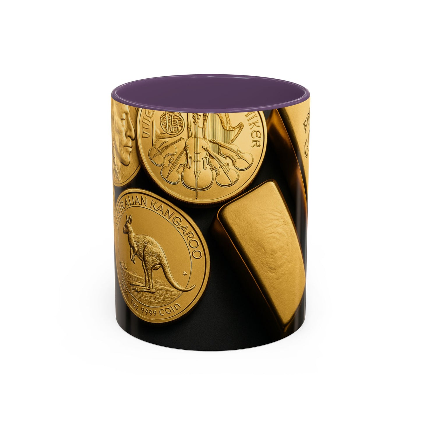 Absolute bullion banner and pictures of gold Jul 5, 2025, 06_39_35 PM — Accent Mug 11/15oz