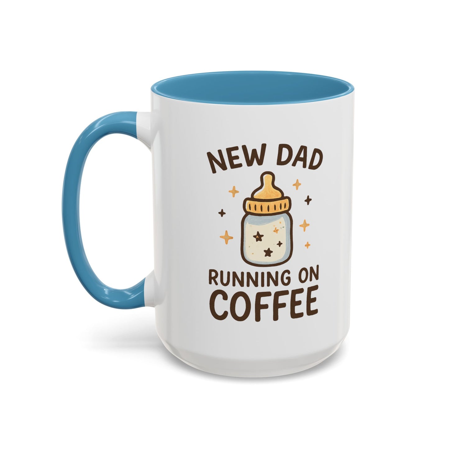 New Dad Coffee Mug | Funny Gift for New Parents | Baby Shower, Birthday, Dad's Day | 11oz & 15oz
