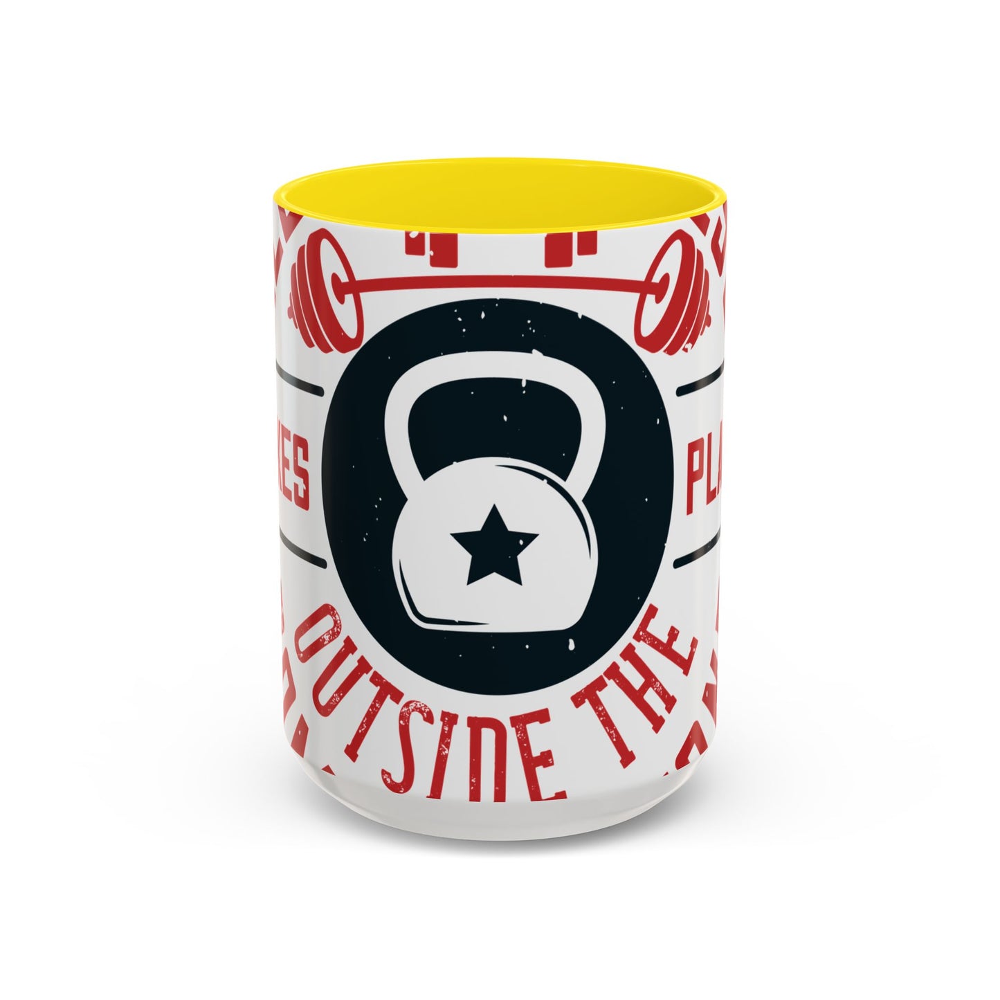 All progress takes place outside the comfort zone-01 — Accent Mug 11/15oz