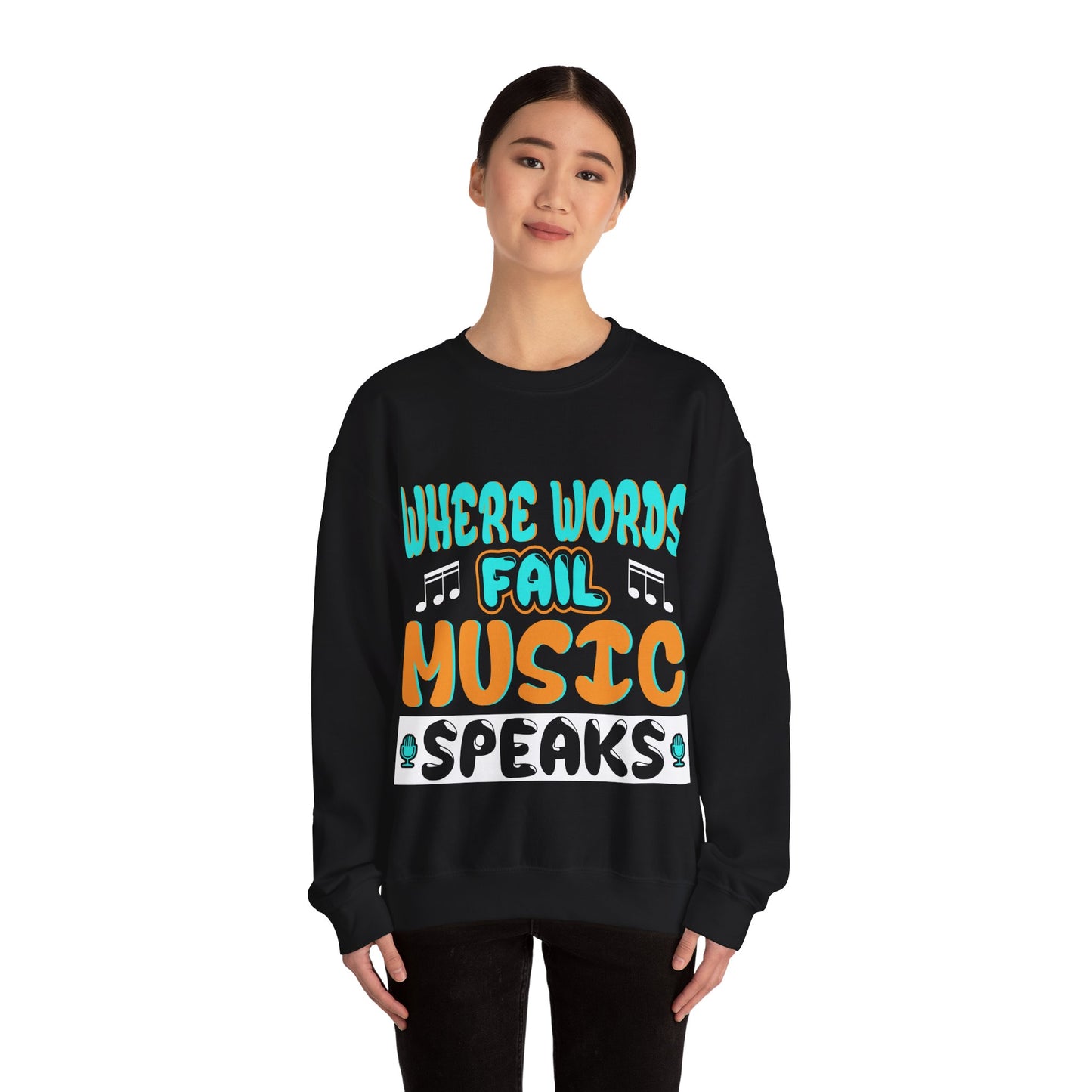 Music (28) — Unisex Heavy Blend Crewneck (G18000)