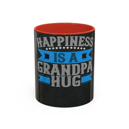Happiness is a grandpa hug-02 — Accent Mug 11/15oz