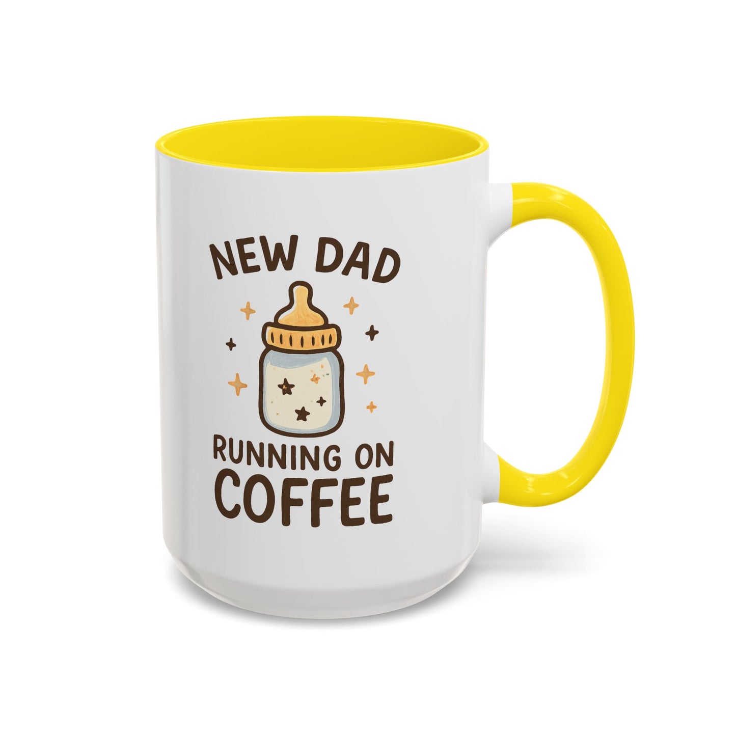 New Dad Coffee Mug | Funny Gift for New Parents | Baby Shower, Birthday, Dad's Day | 11oz & 15oz