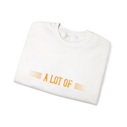 WeΓÇÖve taken a lot of things for granted. LetΓÇÖs stop and acknowledge-01 — Unisex Heavy Blend Crewneck (G18000)