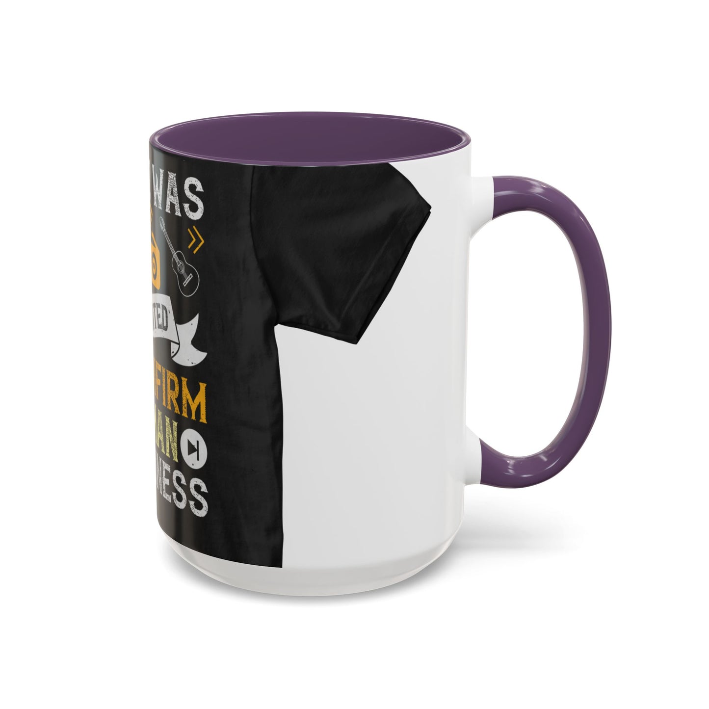 Music was invented to confirm human loneliness — Accent Mug 11/15oz
