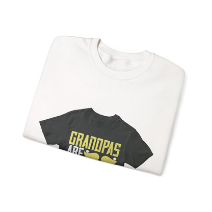 Grandpas are daddies with extra practice-2 — Unisex Heavy Blend Crewneck (G18000)