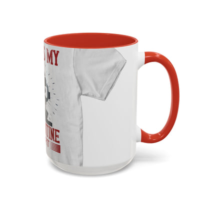 this is my quarantine — Accent Mug 11/15oz