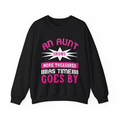 An aunt grows more treasured as time goes by-01 — Unisex Heavy Blend Crewneck (G18000)