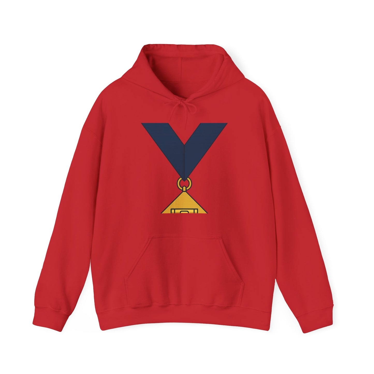 Senior Warden SW  the level — Unisex Heavy Blend Hoodie (G18500)