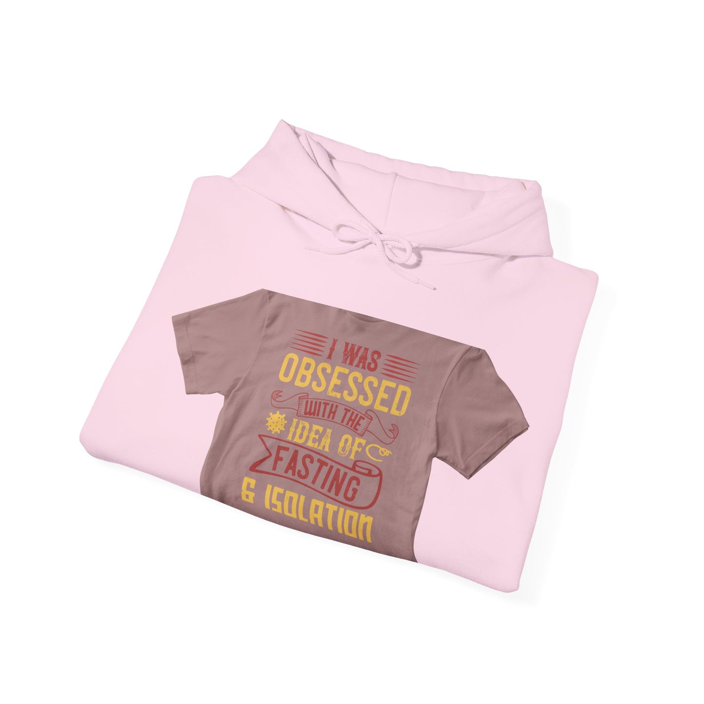 I was obsessed with the idea of fasting and isolation — Unisex Heavy Blend Hoodie (G18500)