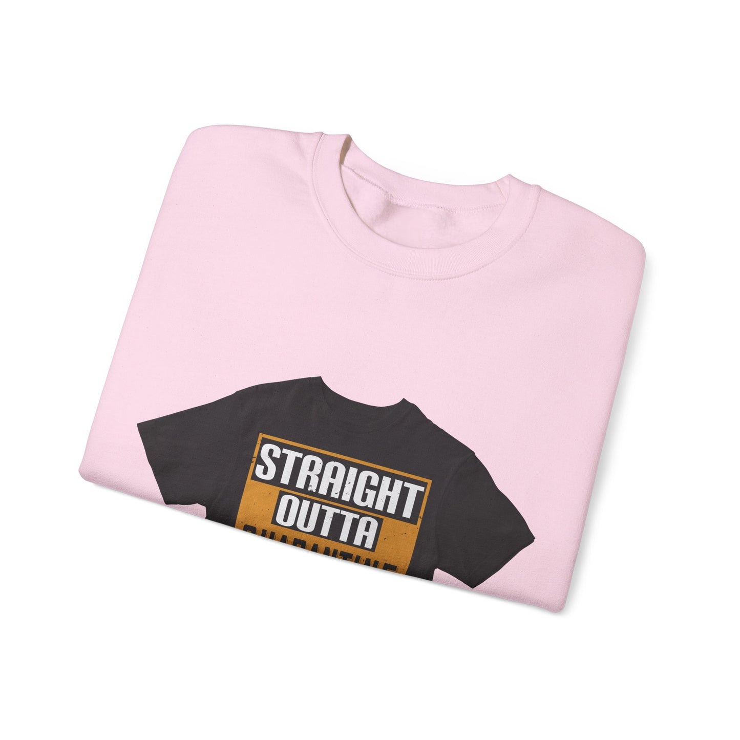 straight outta quarantine class of 2020 — Unisex Heavy Blend Crewneck (G18000)