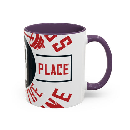All progress takes place outside the comfort zone-01 — Accent Mug 11/15oz