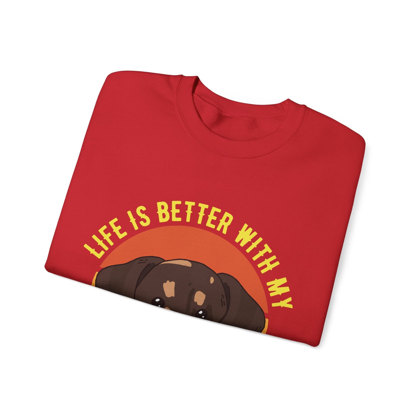 Dog (19) — Unisex Heavy Blend Crewneck (G18000)