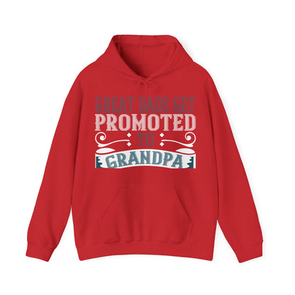 Great dads get promoted to grandpa-2 — Unisex Heavy Blend Hoodie (G18500)