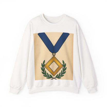 Worshipful master jewel Square — Unisex Heavy Blend Crewneck (G18000)