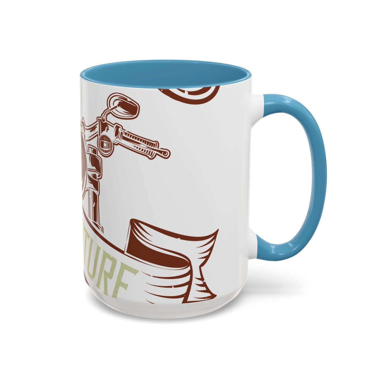 life is either a daring adventure or nothing-01 — Accent Mug 11/15oz