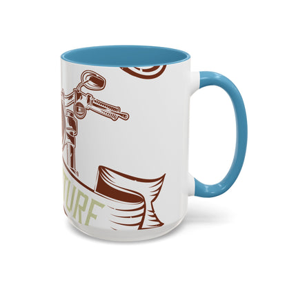 life is either a daring adventure or nothing-01 — Accent Mug 11/15oz