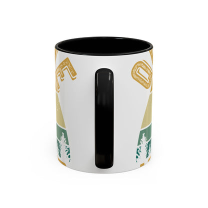 i think quarantine is spelled camping-01 — Accent Mug 11/15oz