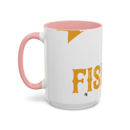father and son fishing partners  for life-01 — Accent Mug 11/15oz