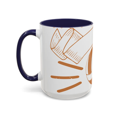 Volleyball Invented by men, perfected by women-01 — Accent Mug 11/15oz