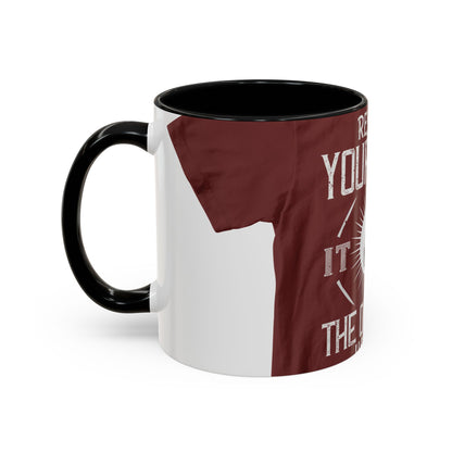 Respect your body. ItΓÇÖs the only one you get — Accent Mug 11/15oz