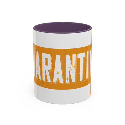 straight outta quarantine class of 2020-01 — Accent Mug 11/15oz