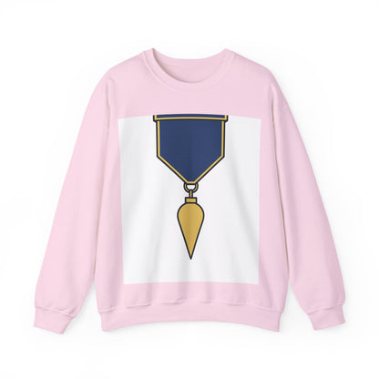 Junior Warden -JW - white bg — Unisex Heavy Blend Crewneck (G18000)