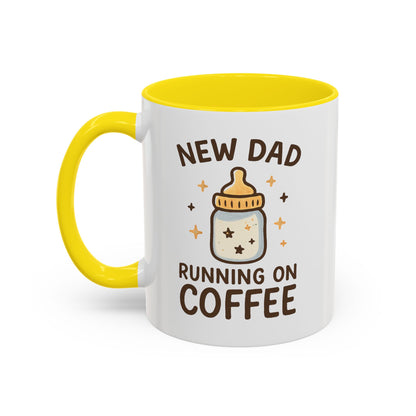 New Dad Coffee Mug | Funny Gift for New Parents | Baby Shower, Birthday, Dad's Day | 11oz & 15oz