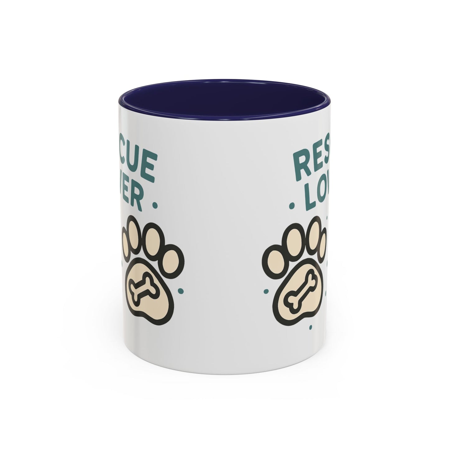 Rescue Lover Coffee Mug, Pet Owner Gift, Animal Rescue Merchandise, Dog Lover Cup, Rescue Pet Appreciation
