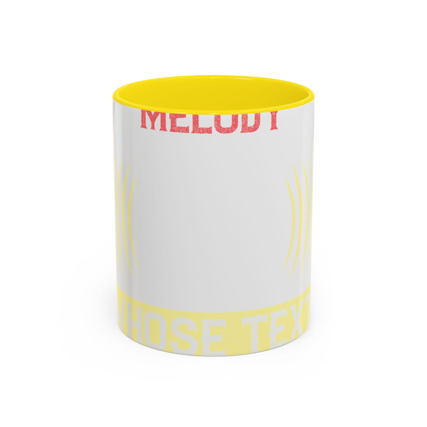 Music is the melody whose text is the world-01 — Accent Mug 11/15oz