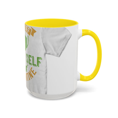 back off i'm on self quarantine — Accent Mug 11/15oz