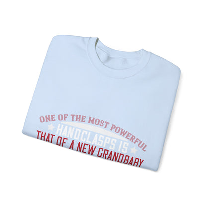 One of the most powerful handclasps-1 — Unisex Heavy Blend Crewneck (G18000)