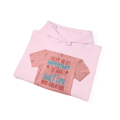 Isolation offered its own form of companionship — Unisex Heavy Blend Hoodie (G18500)