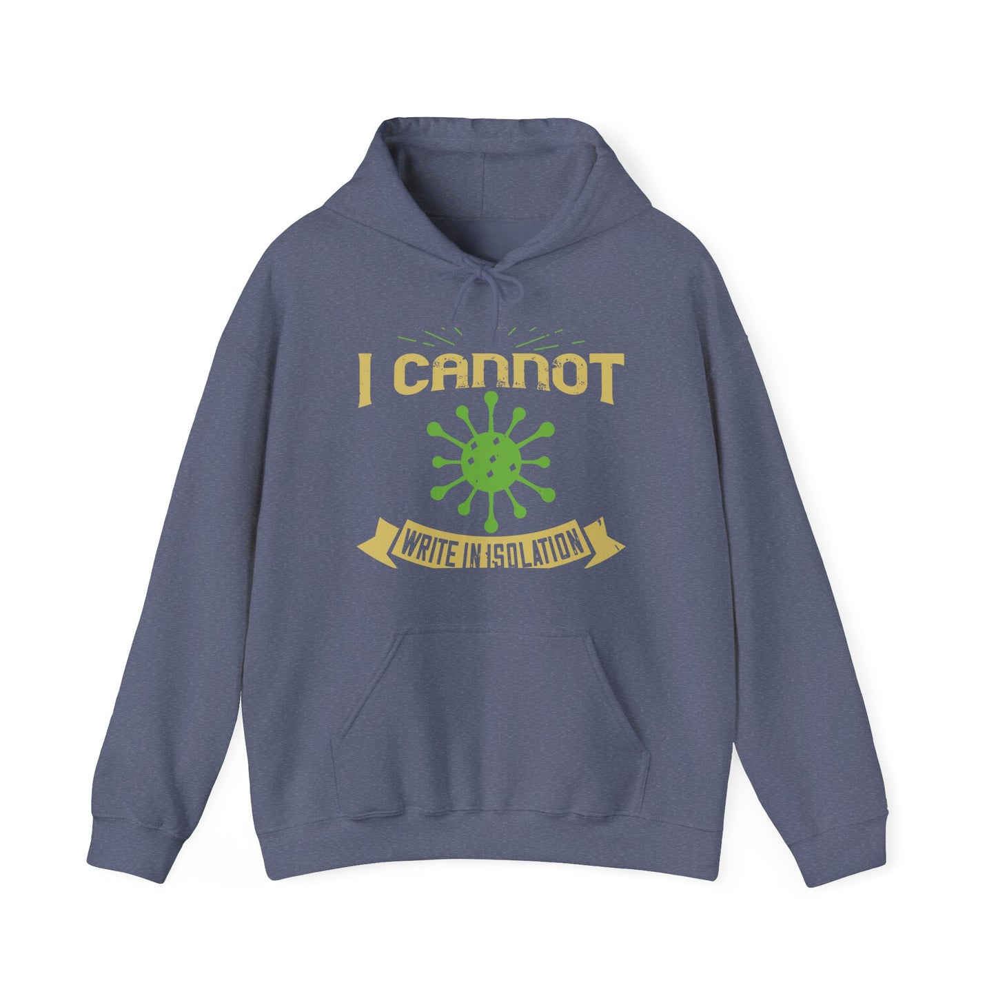 I cannot write in isolation. I write with people around me-01 — Unisex Heavy Blend Hoodie (G18500)