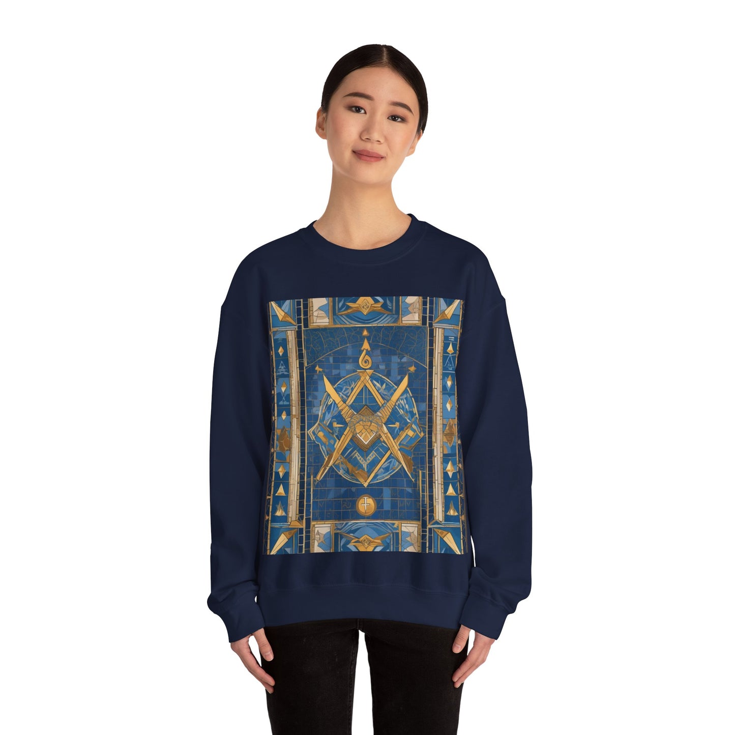 masonic_00035.png — Unisex Heavy Blend Crewneck (G18000)