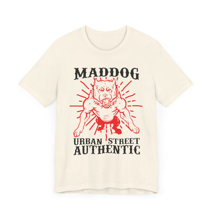 Maddog Urban Street Authentic T-shirt, Dog Tshirt, Pet Shirt, Unisex Shirt, Crewneck Shirt, Short Sleeve Tee, Gift for Him, Gift for Her