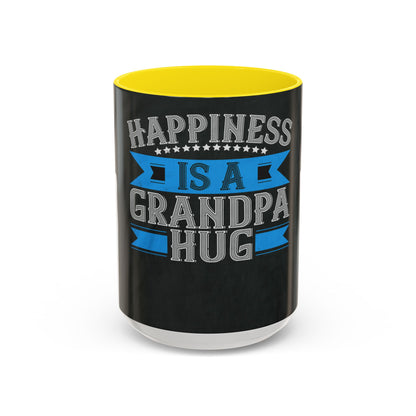 Happiness is a grandpa hug-02 — Accent Mug 11/15oz