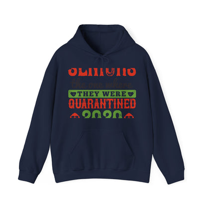 seniors the one where they were quarantined 2020-01 — Unisex Heavy Blend Hoodie (G18500)