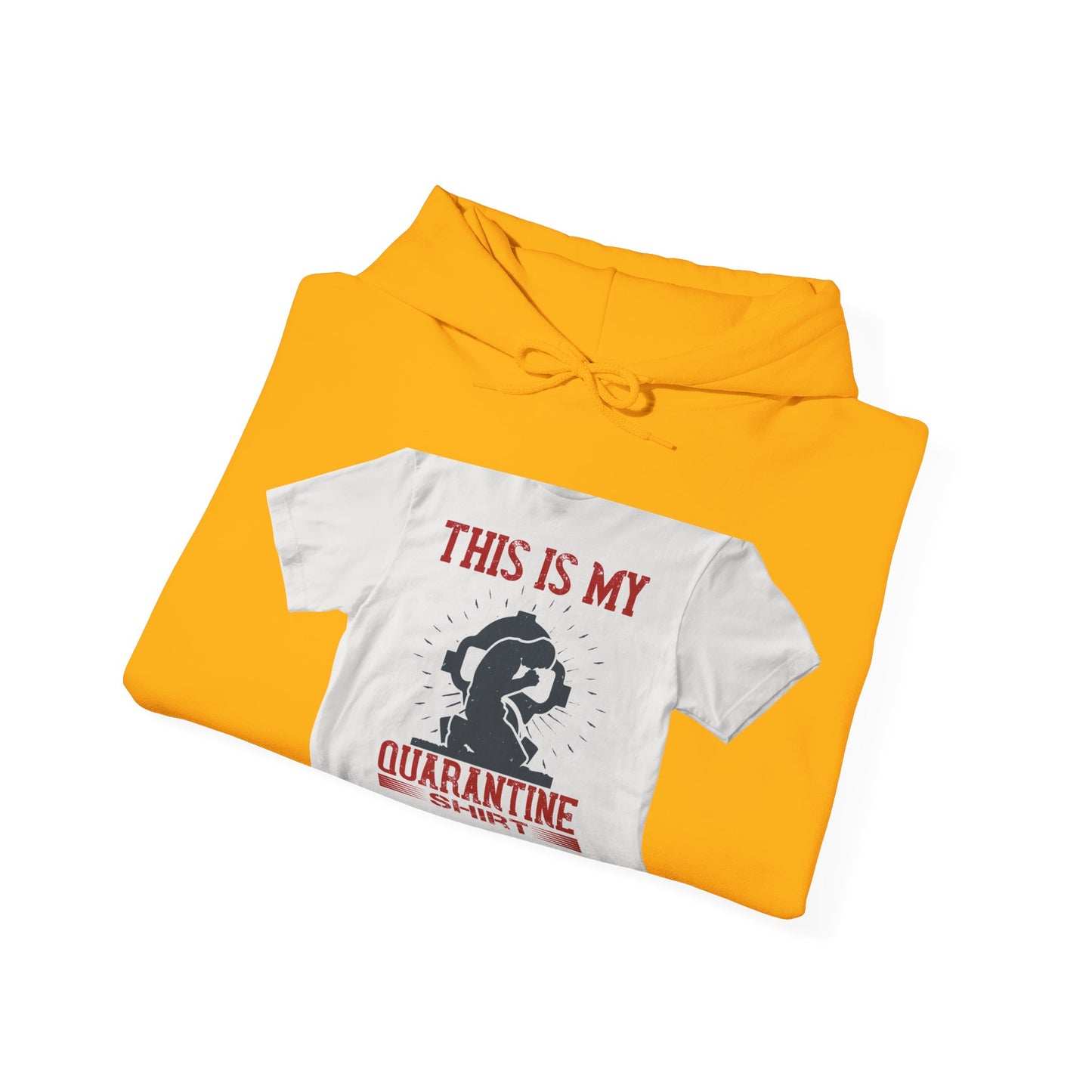 this is my quarantine — Unisex Heavy Blend Hoodie (G18500)