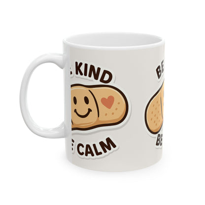 Be Kind, Be Calm Ceramic Mug | Cute Funny Gift, Motivational Coffee Cup, Stress Relief Mug, Friendship Gift, Cheerful [...]