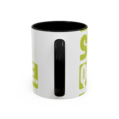 eat sleep quarantine repeat-01 — Accent Mug 11/15oz