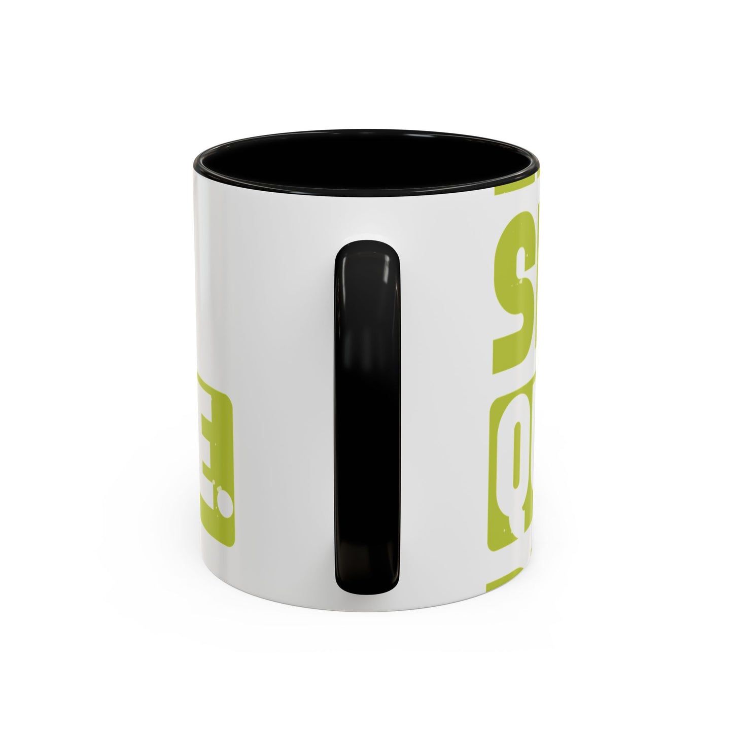 eat sleep quarantine repeat-01 — Accent Mug 11/15oz